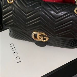 GG Marmont large shoulder bag